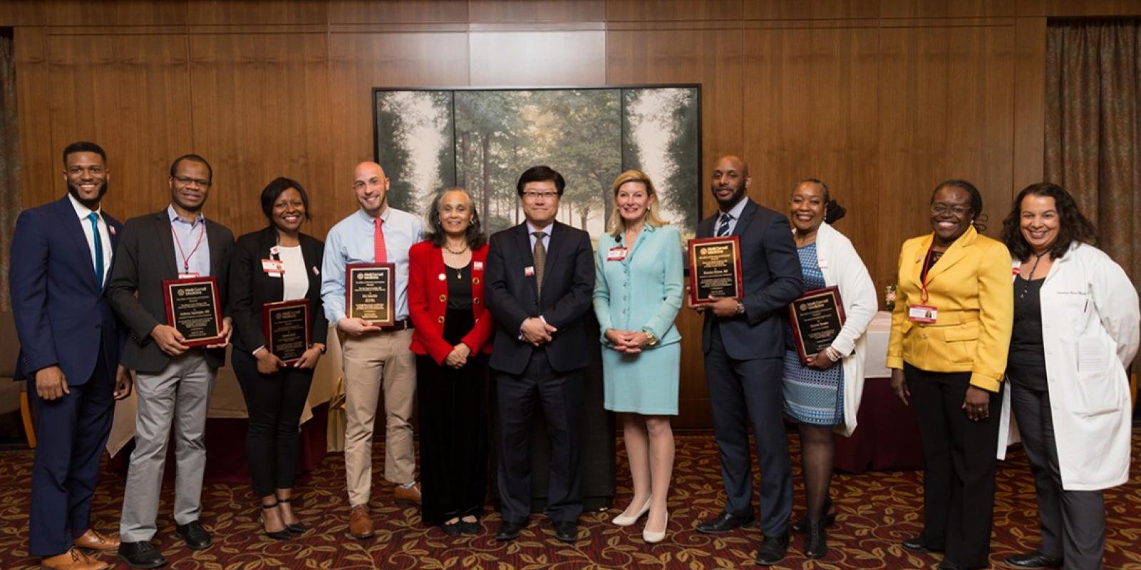 Weill Cornell's diversity award recipients 