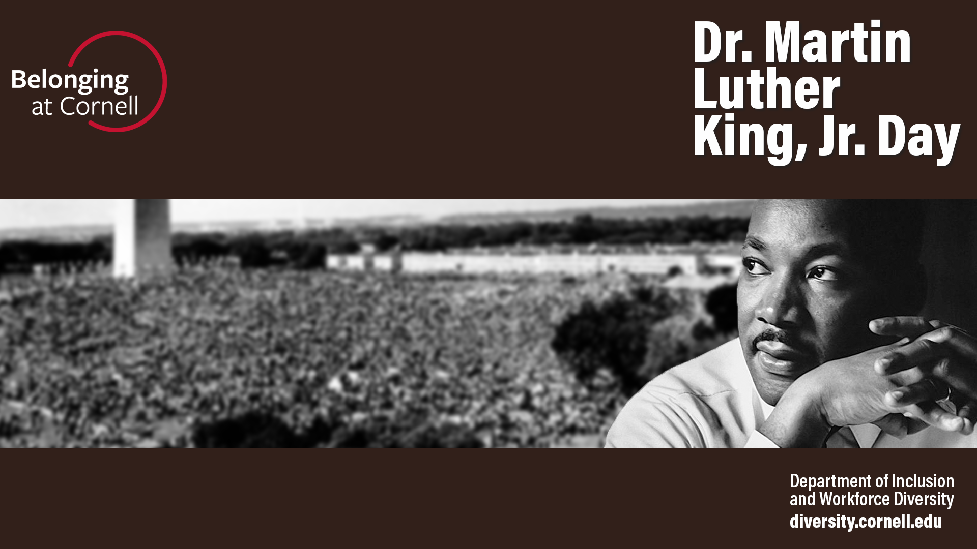 Zoom Background visual in honor of Dr. Martin Luther King Jr. Day