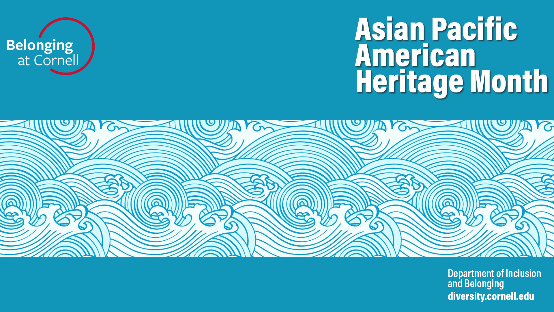 Zoom background (plain) visual in honor of Asian Pacific American Heritage Month
