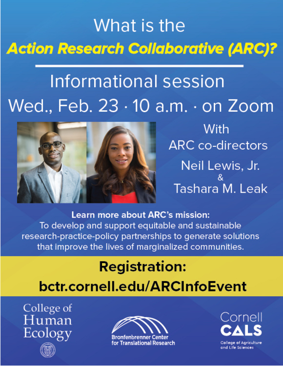 Action Research Collaborative informational session | Cornell ...