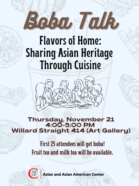 Boba Talk, "Flavor Of Home :Sharing Asian American Heritage Through ...